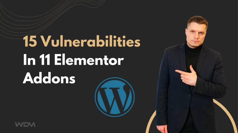 Elementor Vulnerabilities