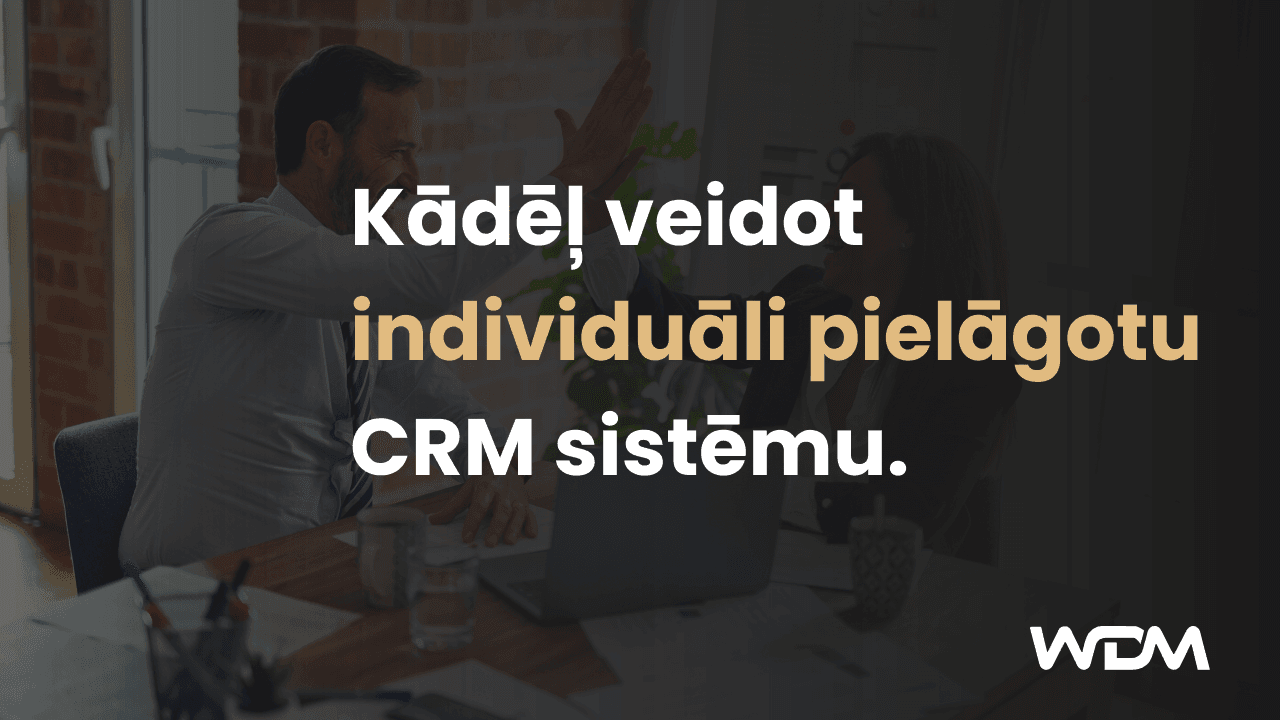 Why create a custom-made CRM system.