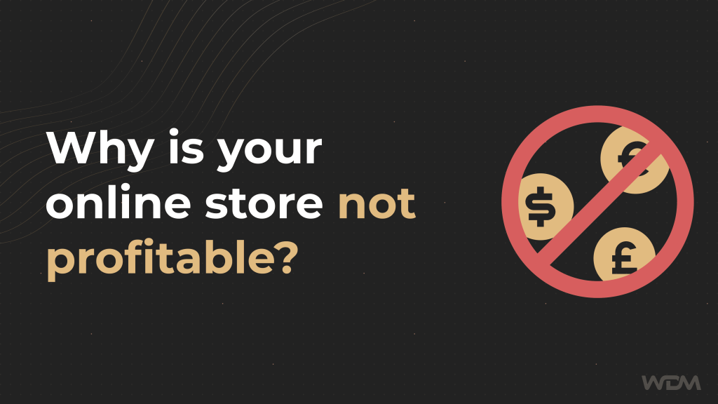 Why is your online store not profitable?