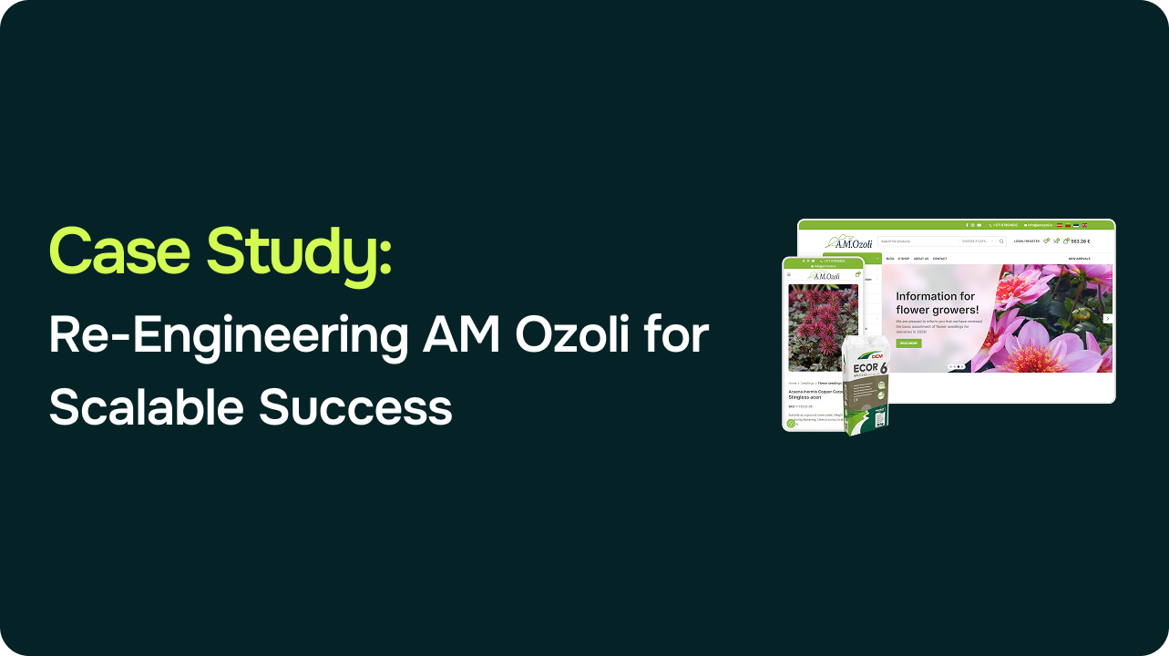 Beyond the Heroics: How We Re-Engineered AM Ozoli for Scalable Success 1 Beyond the Heroics: How We Re-Engineered AM Ozoli for Scalable Success