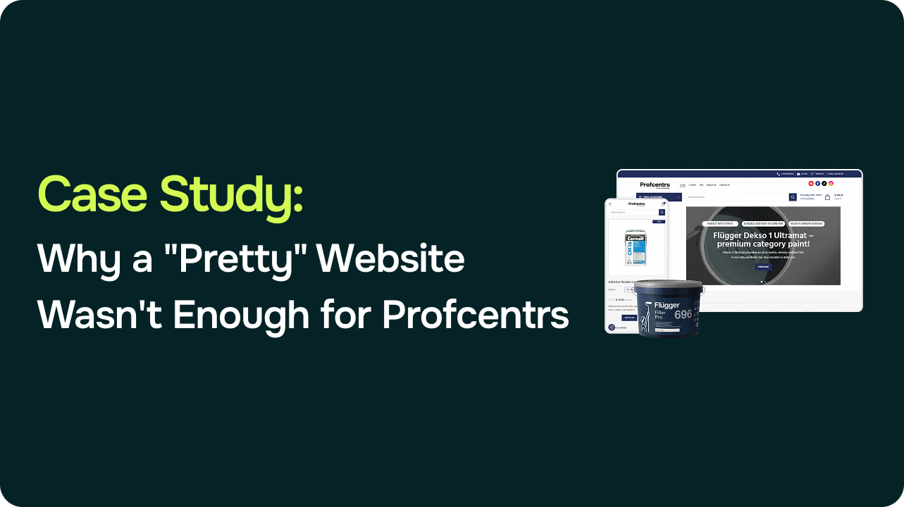 Why a "Pretty" Website Wasn't Enough for Profcentrs.lv 1 Why a “Pretty” Website Wasn’t Enough for Profcentrs.lv