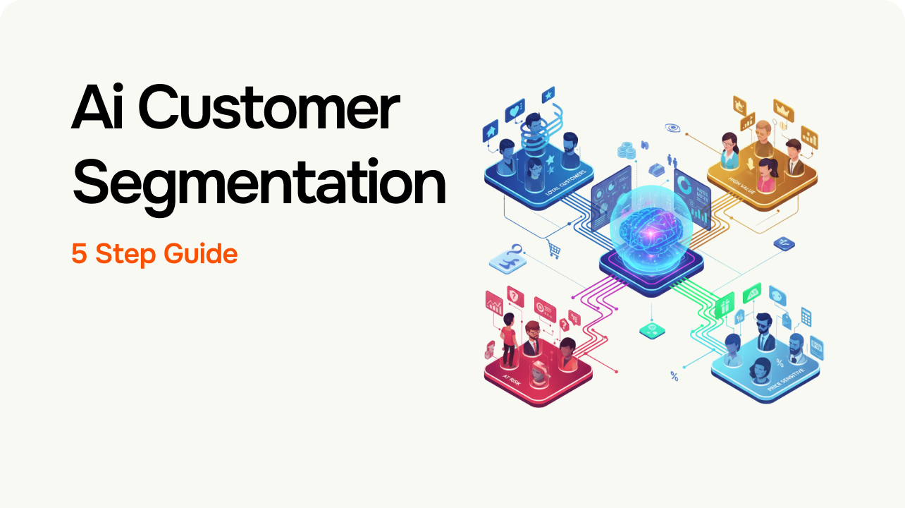 AI Customer Segmentation in Ecommerce: A 5-Step Guide 1 AI Customer Segmentation in Ecommerce: A 5-Step Guide