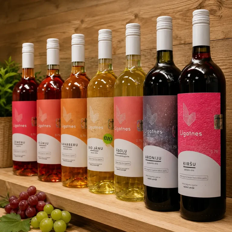 Ligatne winery – E-commerce Website Development with Custom Product Features