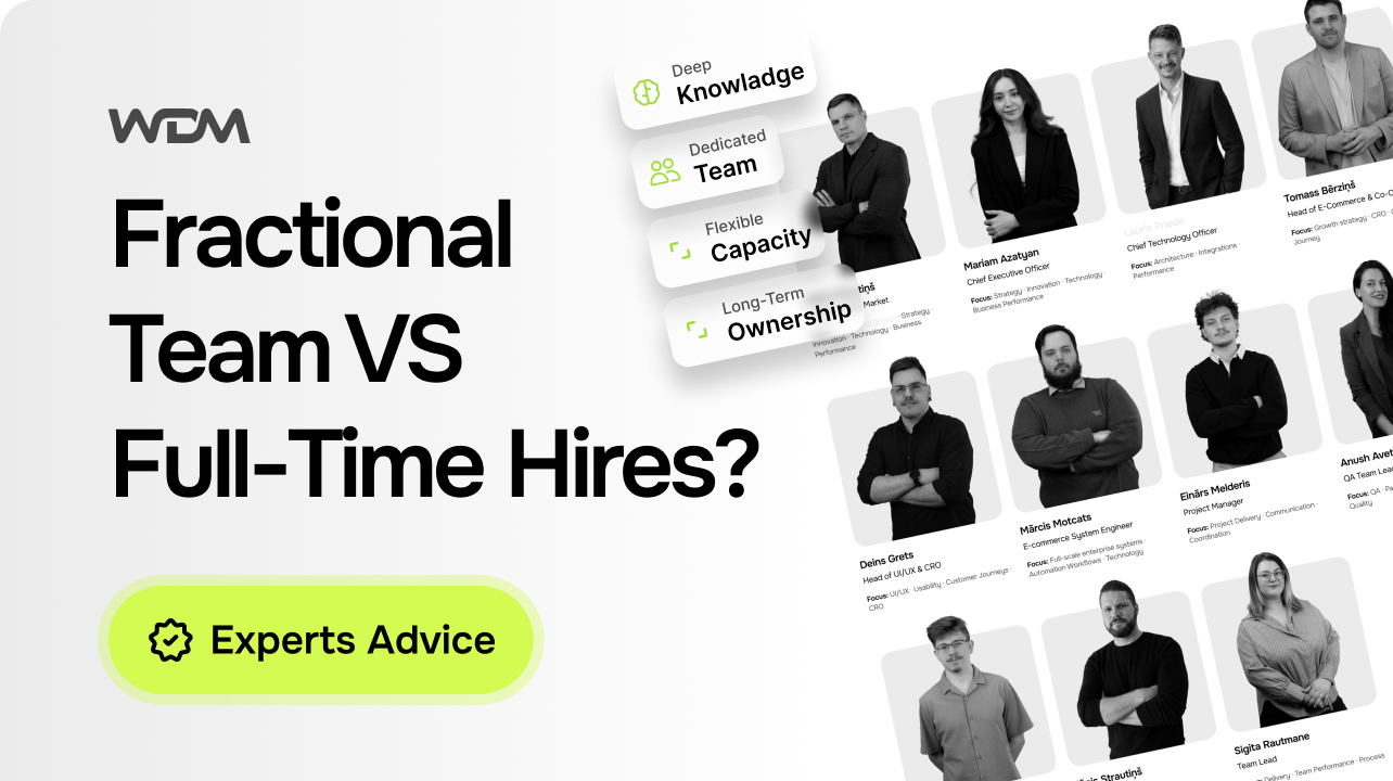 When a Fractional Ecommerce Team Beats Full-Time Hires