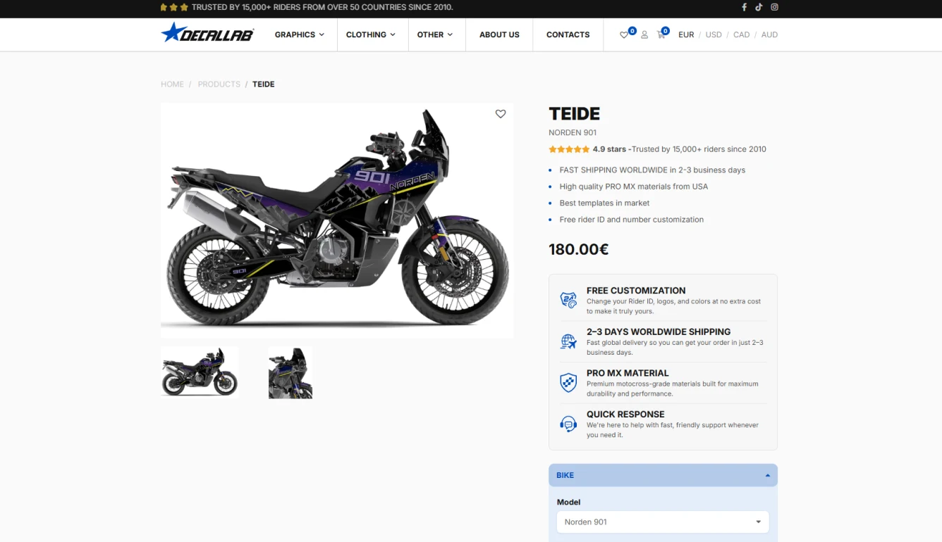 How Decallab Stabilized a Problematic WooCommerce Build and Moved Into Continuous CRO — desktop