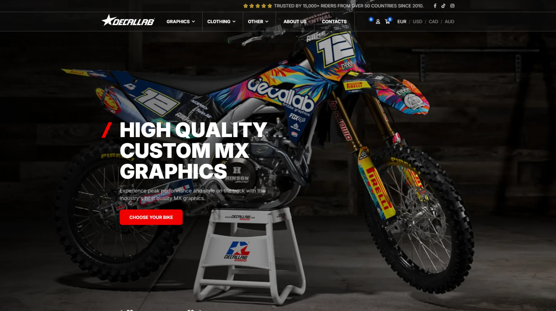 Decallab online store