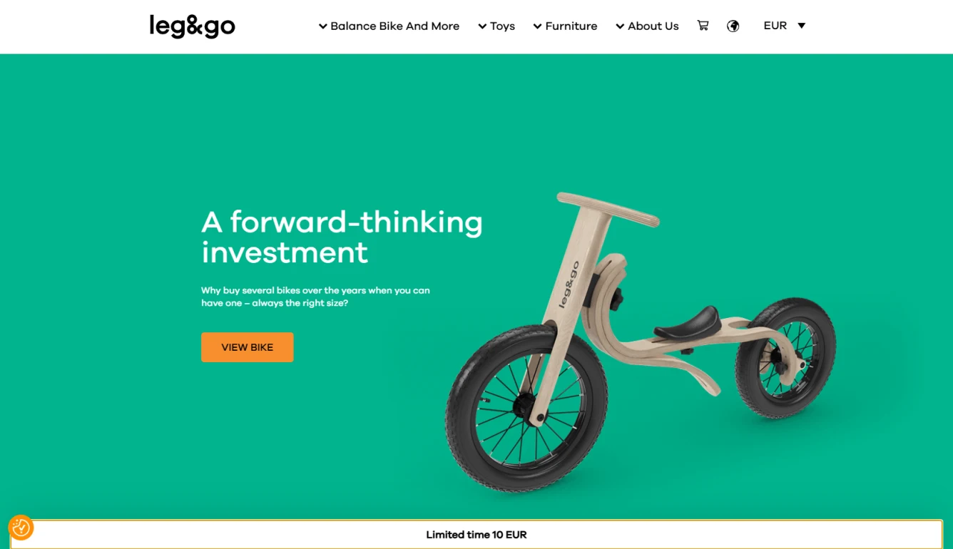 How Leg&Go Restructured Its Product Architecture for SEO, Shopping and CRO — desktop