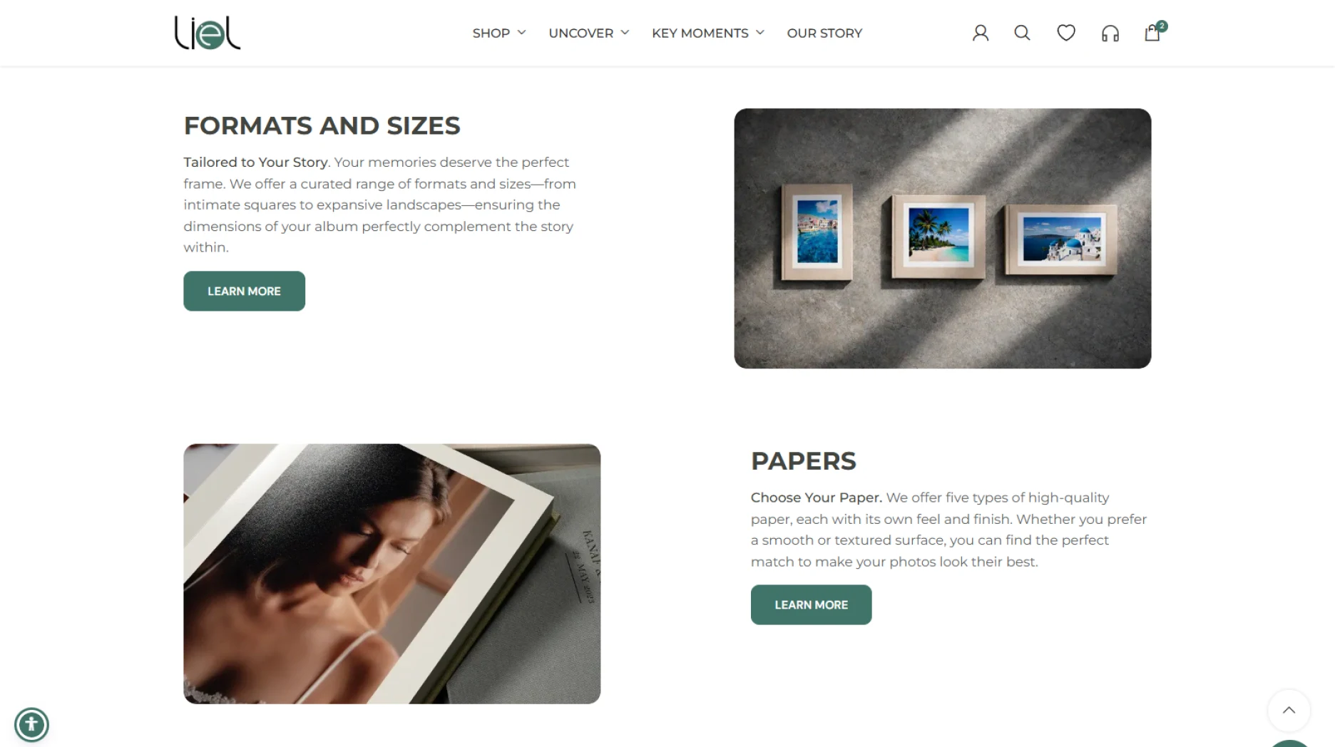 Liel Albums online store