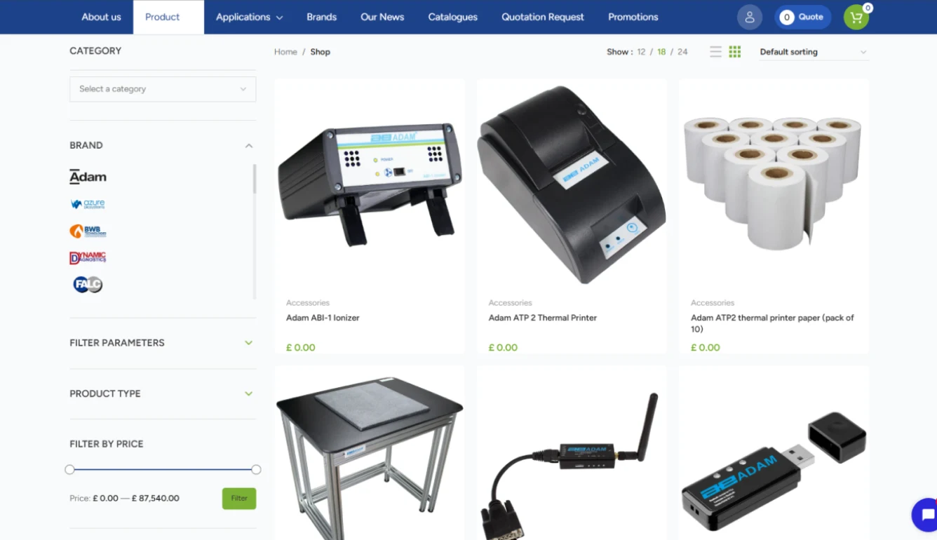 How MESLO Built an International B2B WooCommerce Platform Around Complex Commercial Rules — desktop