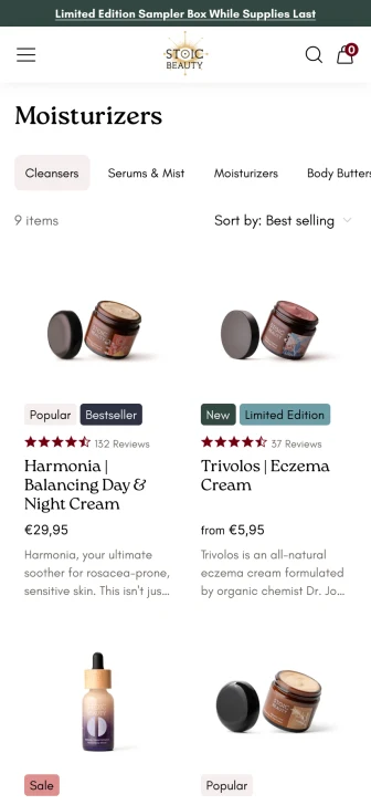 How Stoic Beauty Built an Evidence-Led Shopify CRO Process Through Data-Driven Improvements — mobile