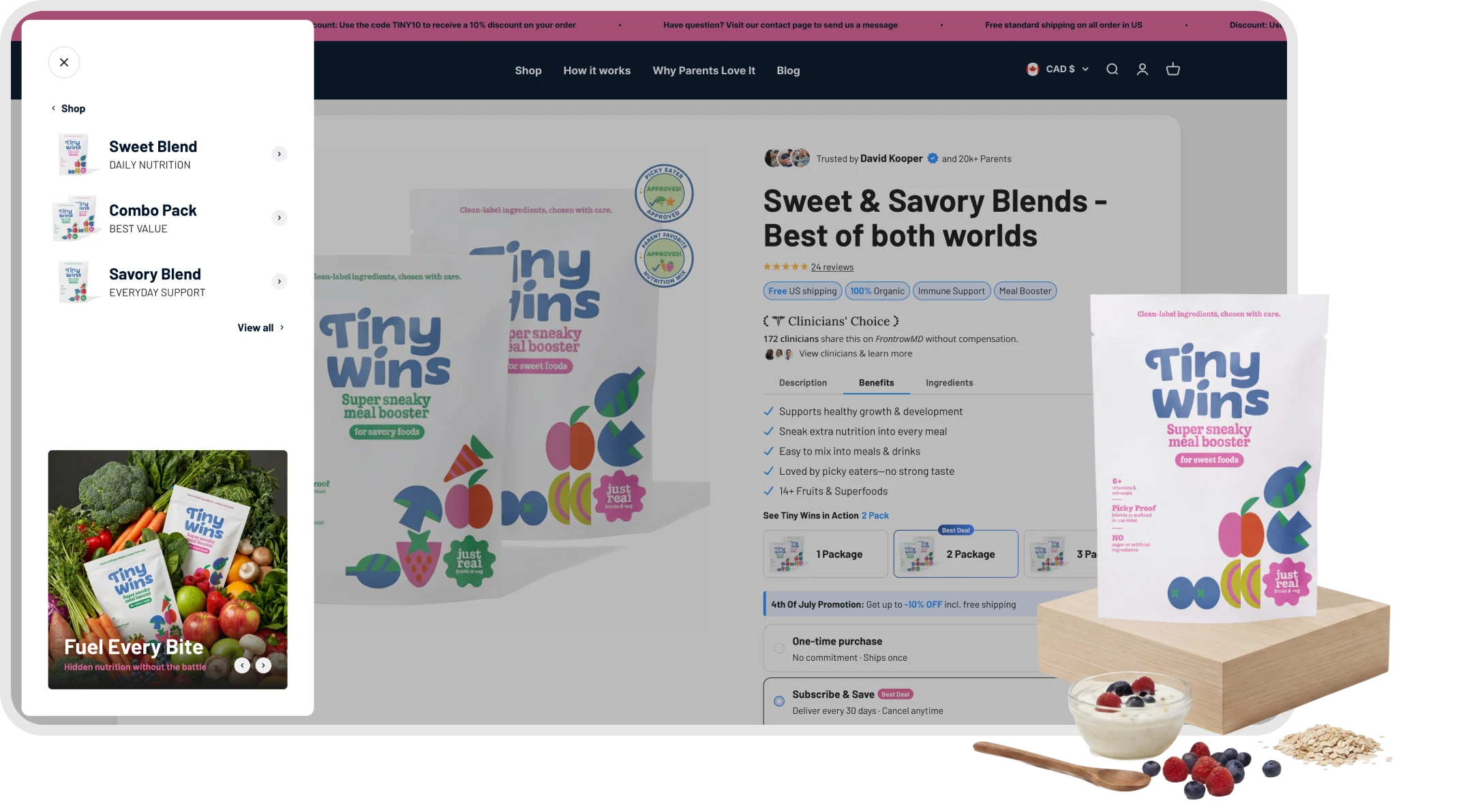How Tiny Wins Rebuilt Its Shopify Store Around Conversion