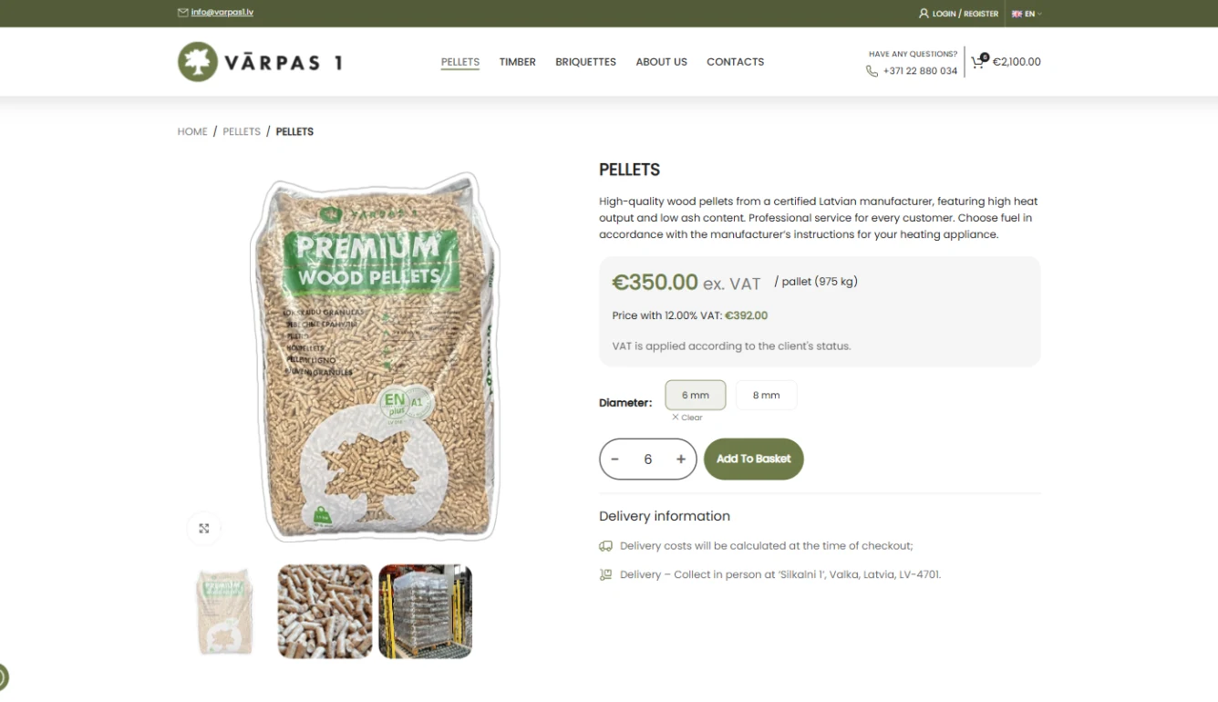 How Vārpas 1 Turned Manual Multi-Channel Ordering Into a Centralized WooCommerce Workflow — desktop